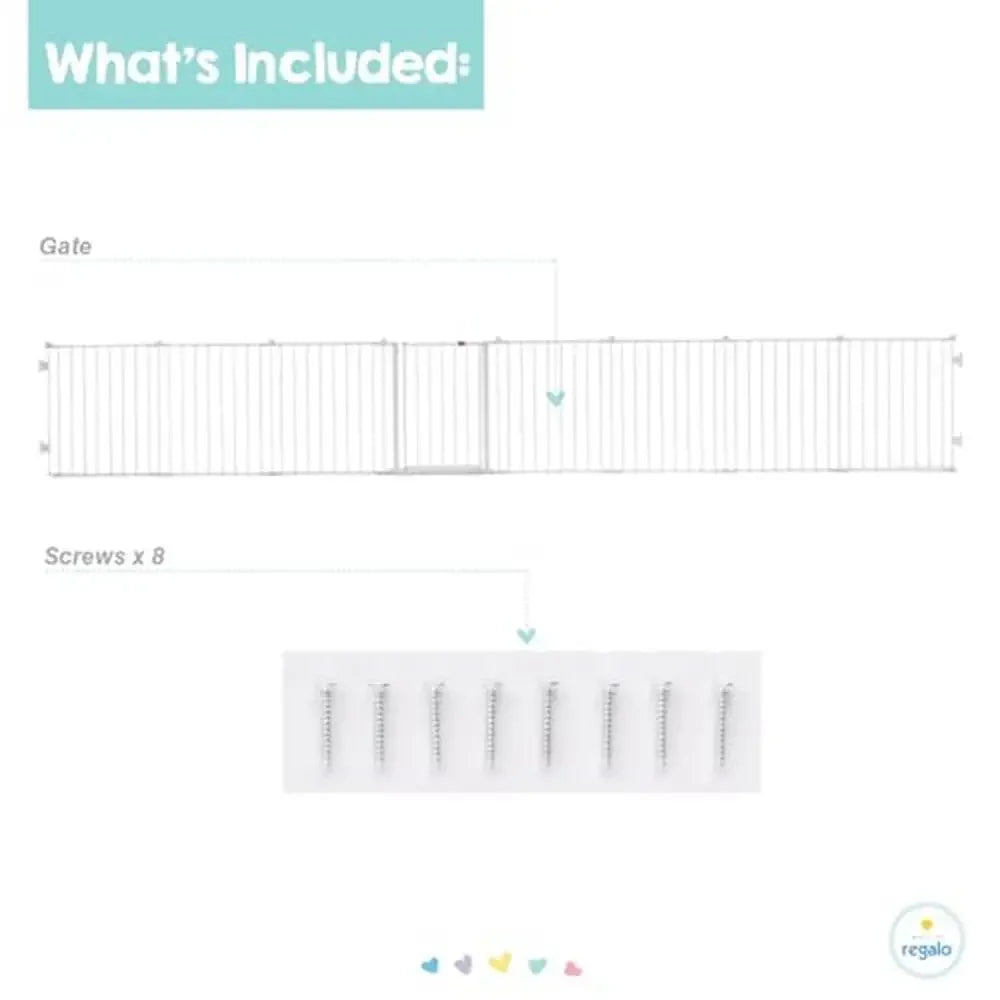 Pet Gate 2-In-1 Play Yard Kit