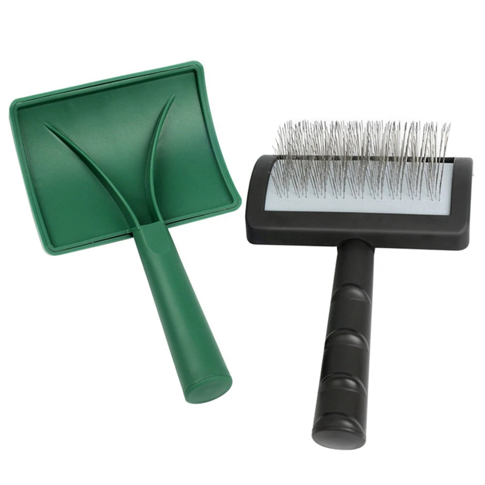 New Extra Long Pin Wire Slicker Brush