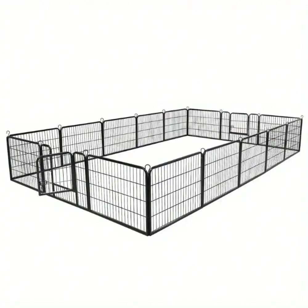 16 Panel Heavy Duty Metal Exercise Playpen