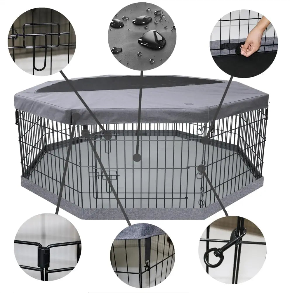 Metal Dog Exercise Pen/Pet Puppy Playpen