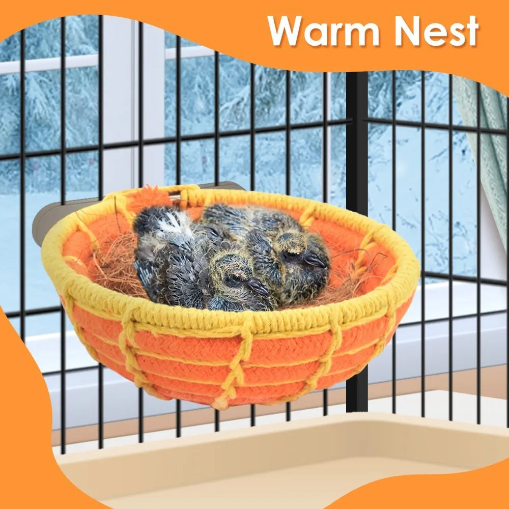 Breeding Nest Bed with Natural Coconut Fiber Bedding