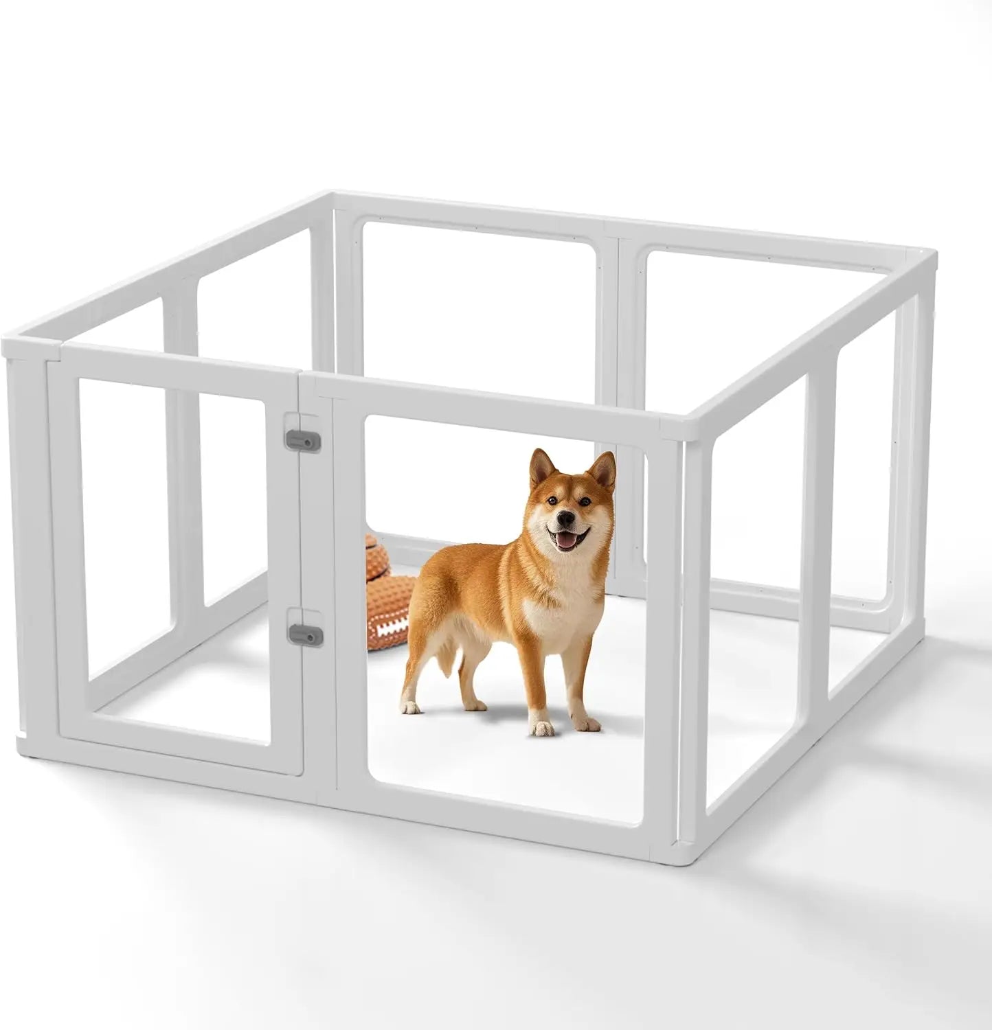 Clear Dog Playpen with Door