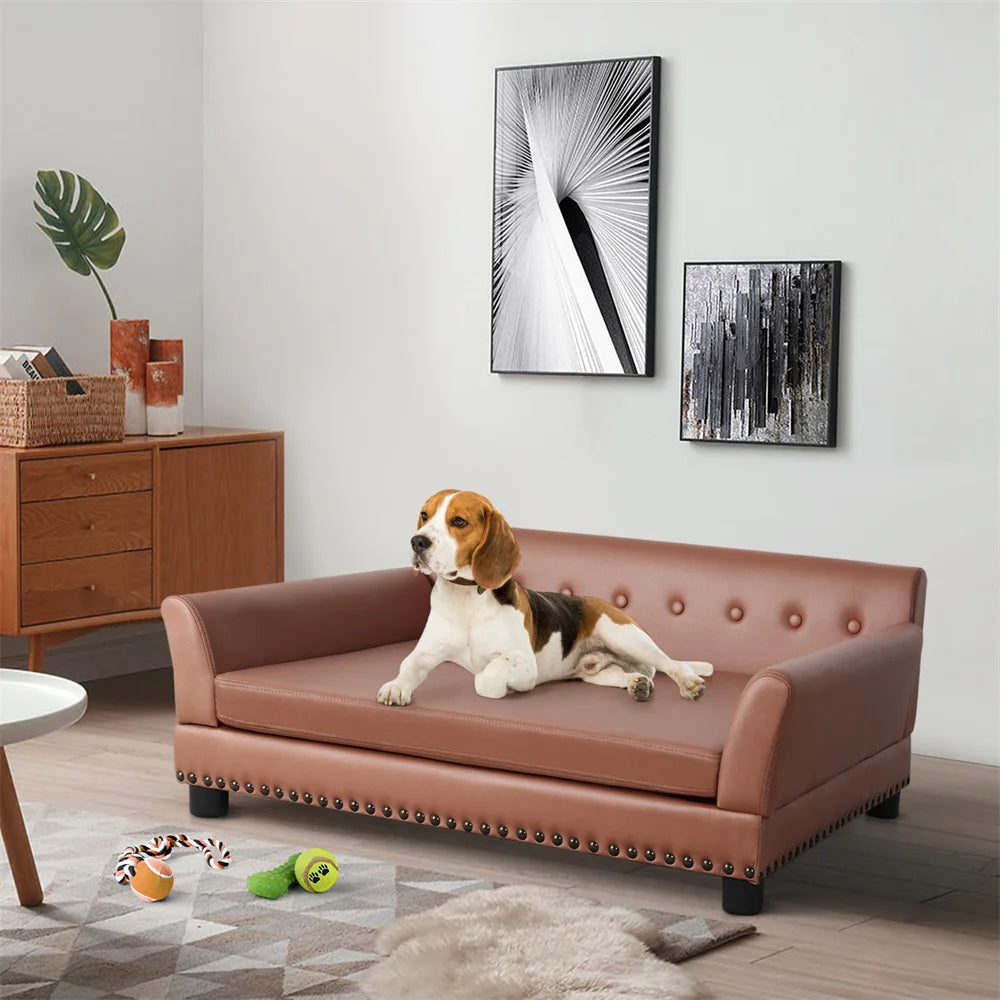 Heavy Duty Large Raised Sofa Dog Bed