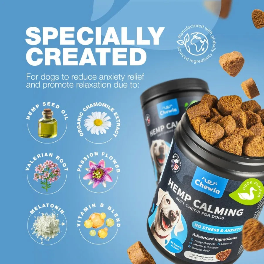 Hemp Calming Chews for Dogs