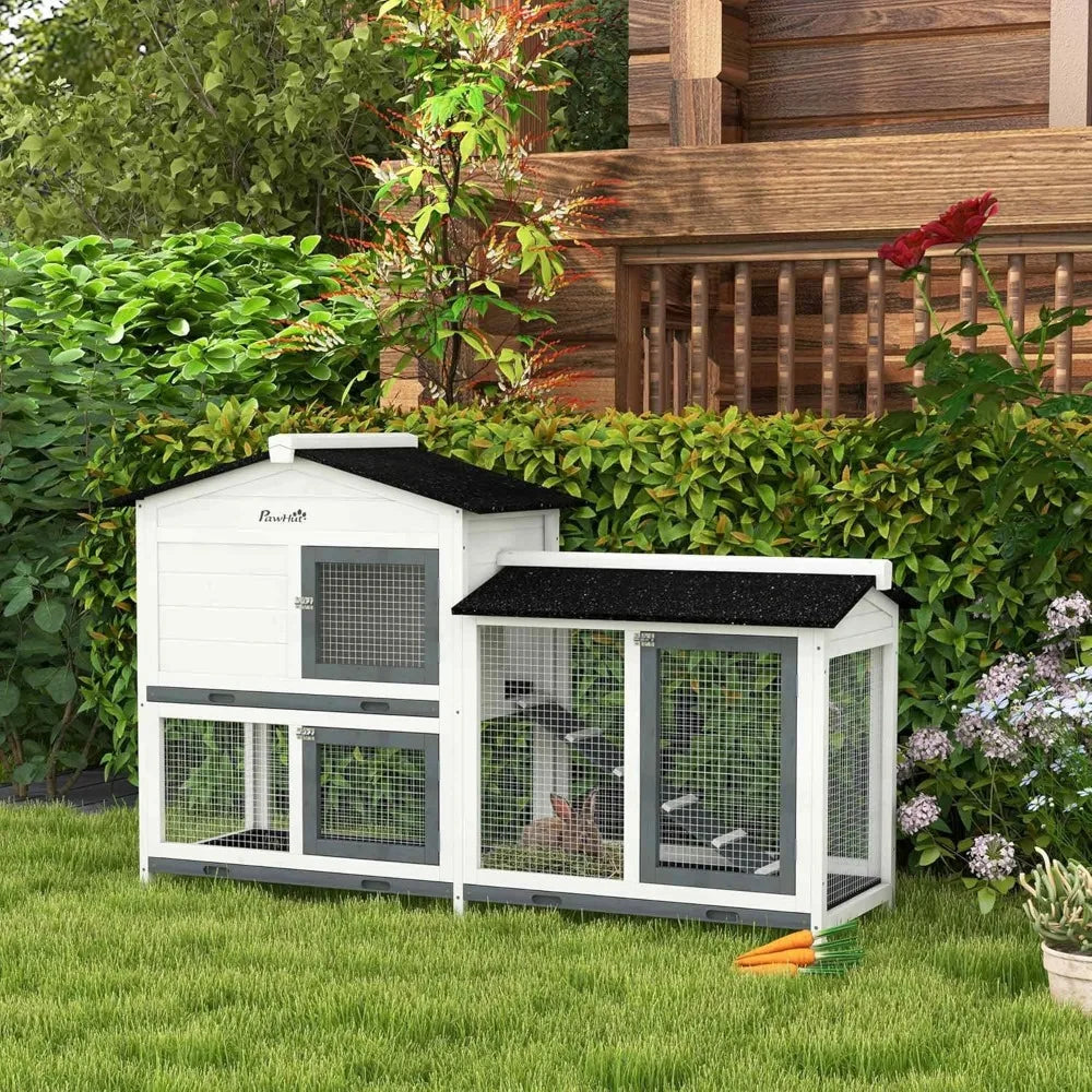62" Small Animal Enclosure with Run Area