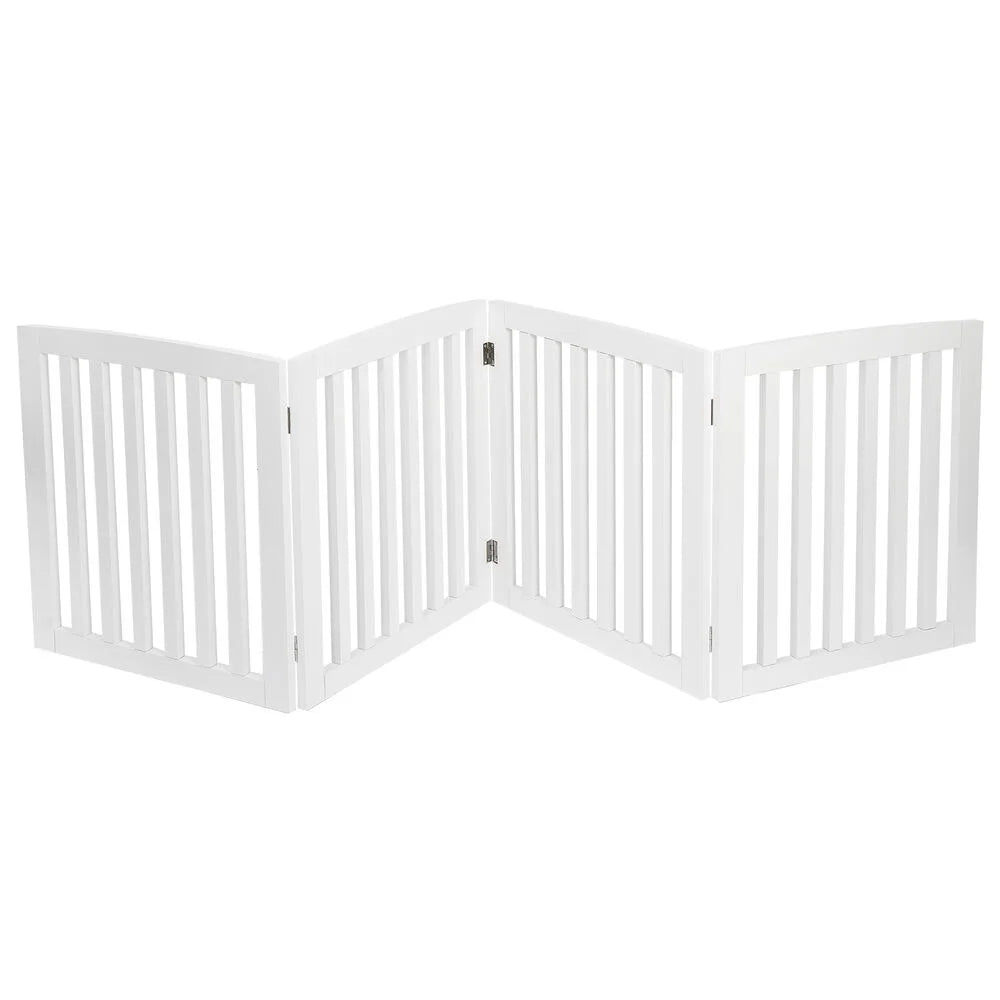 Sturdy Freestanding Foldable 4 Panel Gate