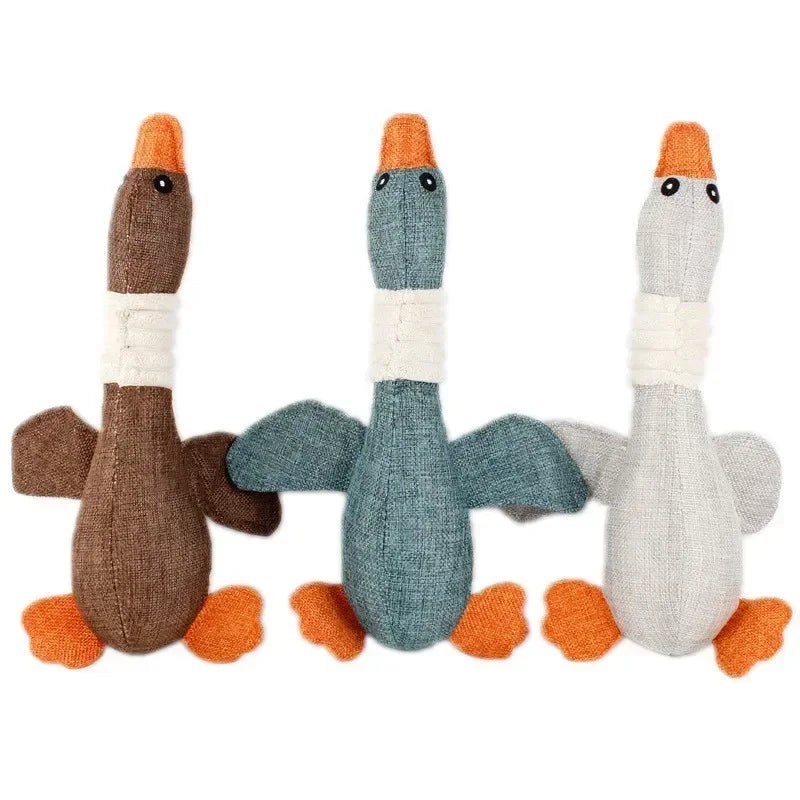Pet Mallard Duck Squeaky Dog Toy