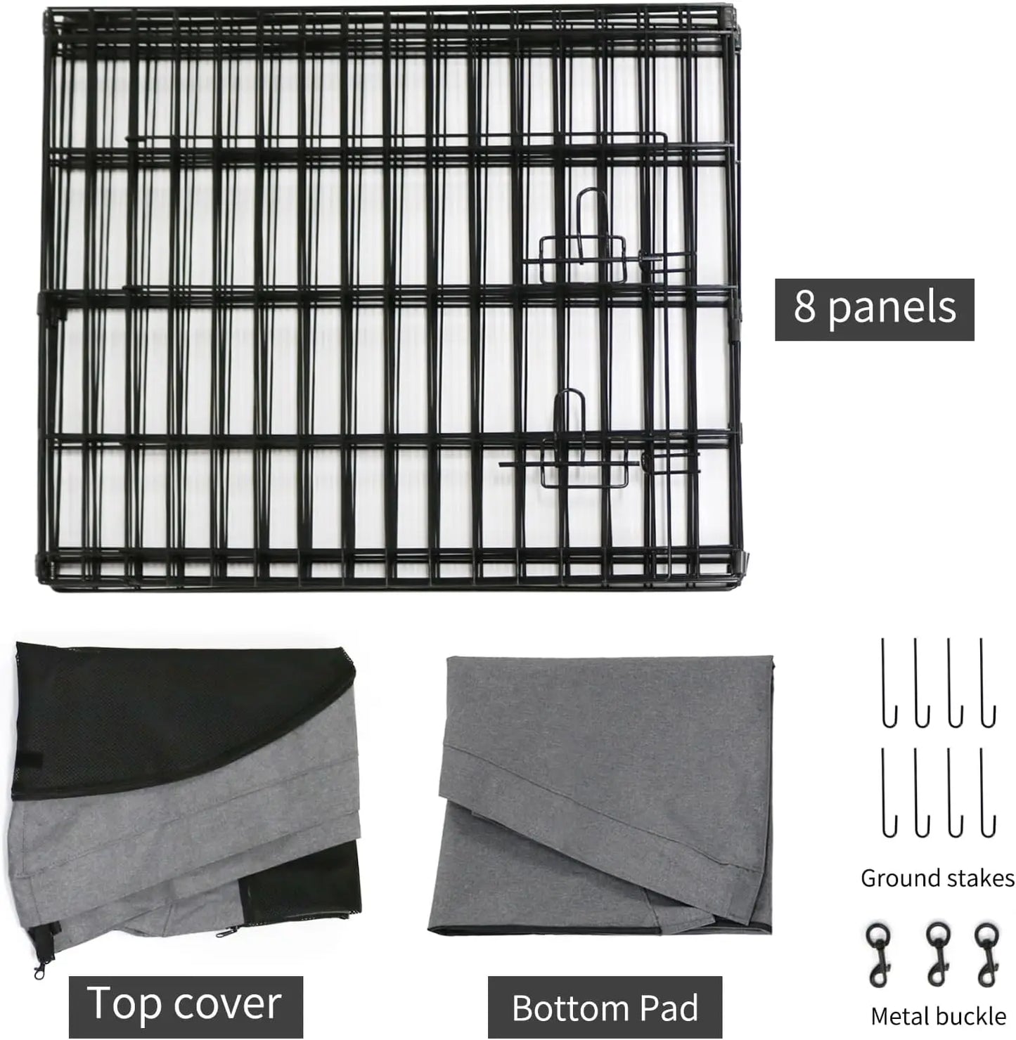 Metal Dog Exercise Pen/Pet Puppy Playpen