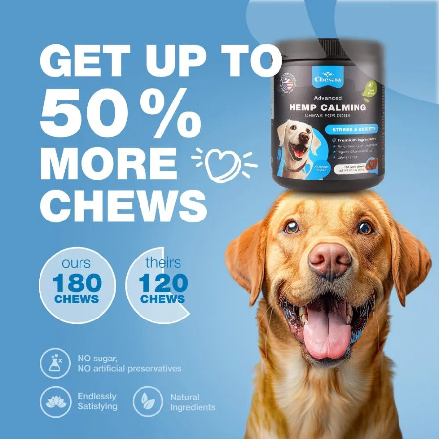 Hemp Calming Chews for Dogs