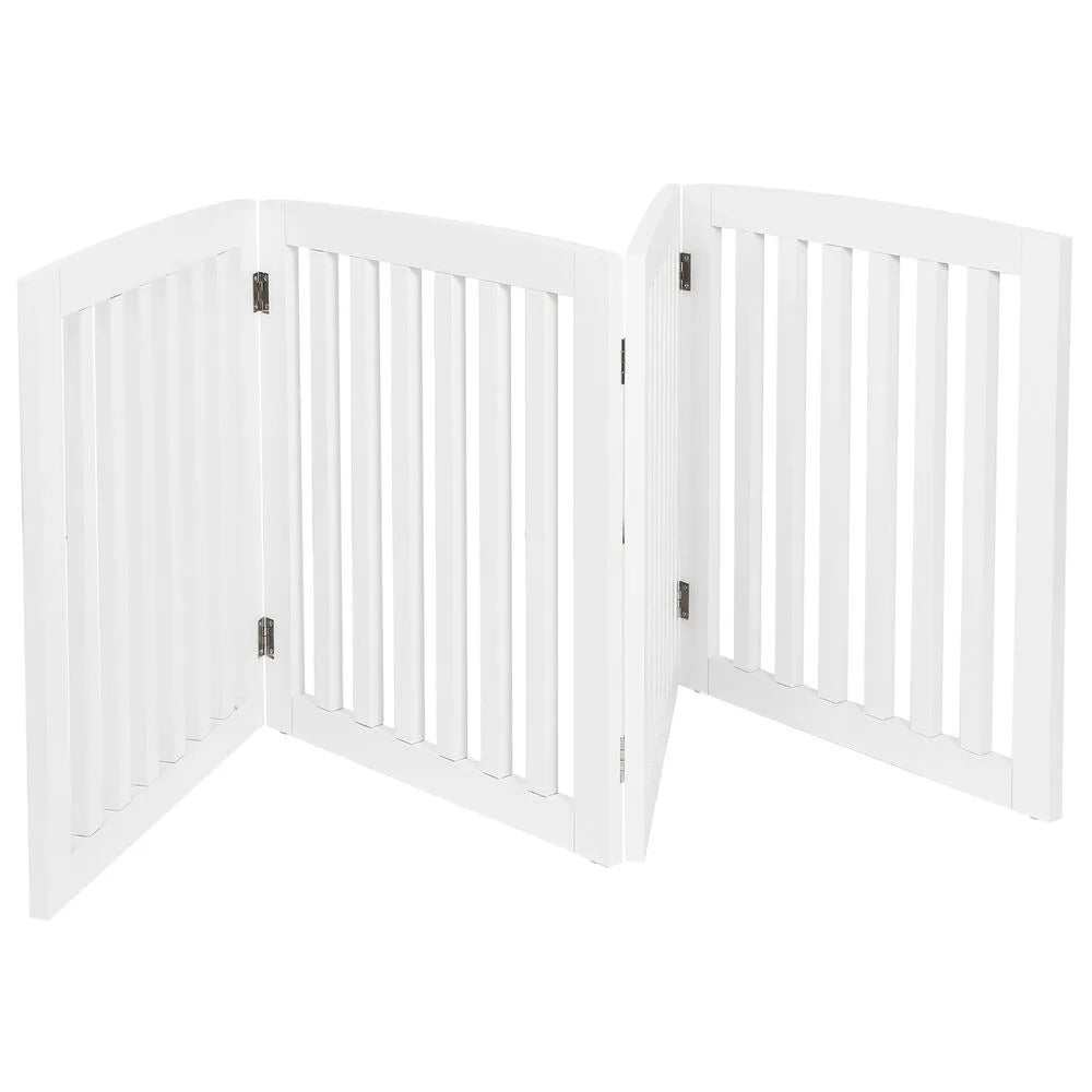 Sturdy Freestanding Foldable 4 Panel Gate