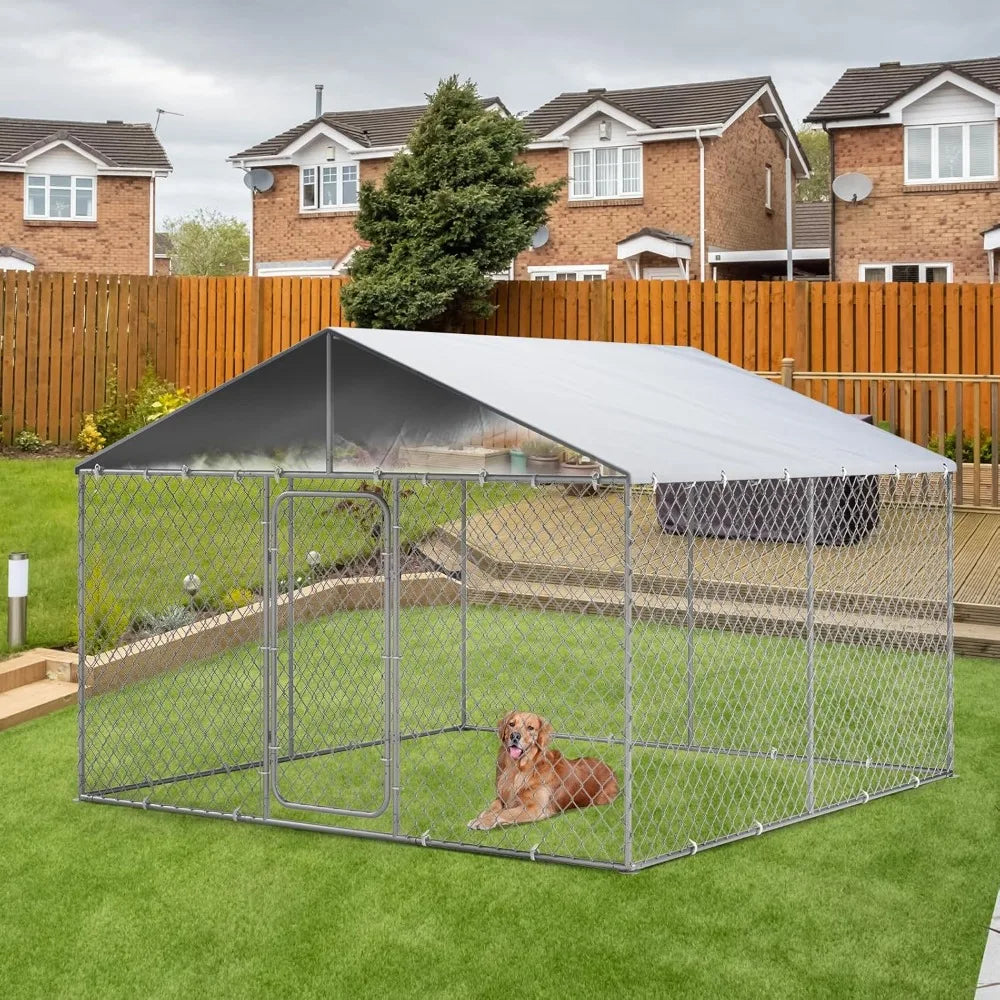 10×10FT Outdoor Dog Kennel