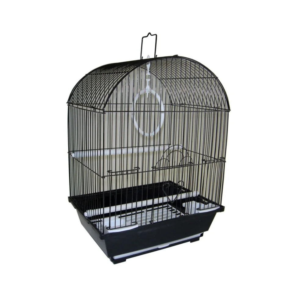 Small Parakeet Cage with Round Top