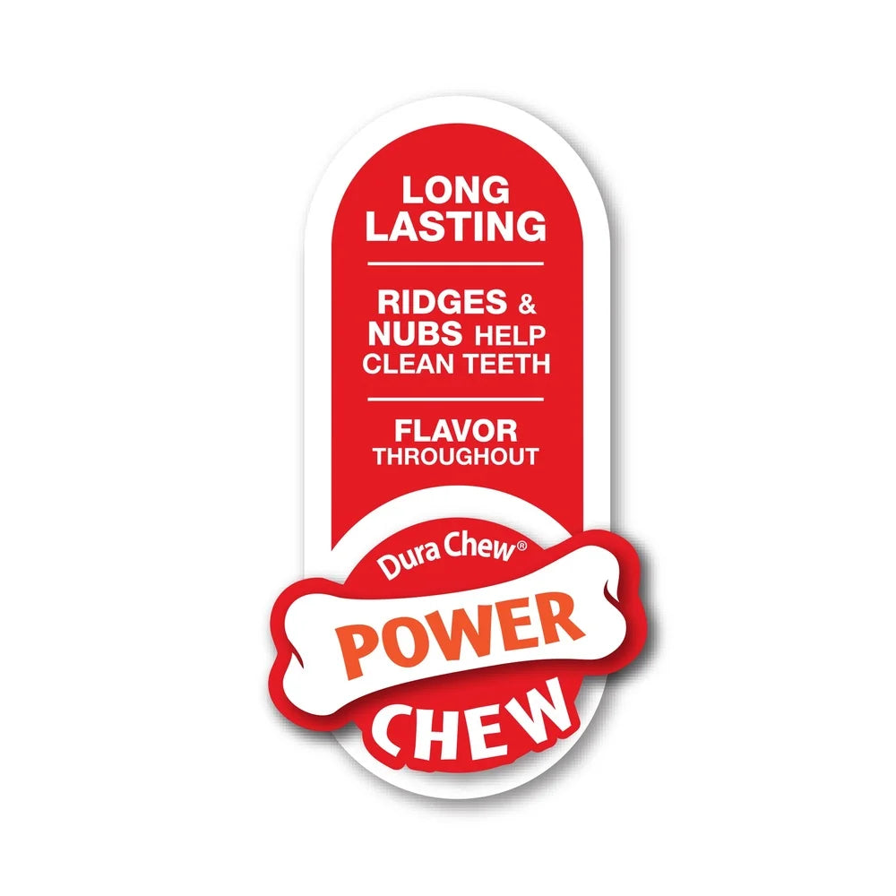 Durable Nylon Toy Chew Bone Peanut Butter Flavor