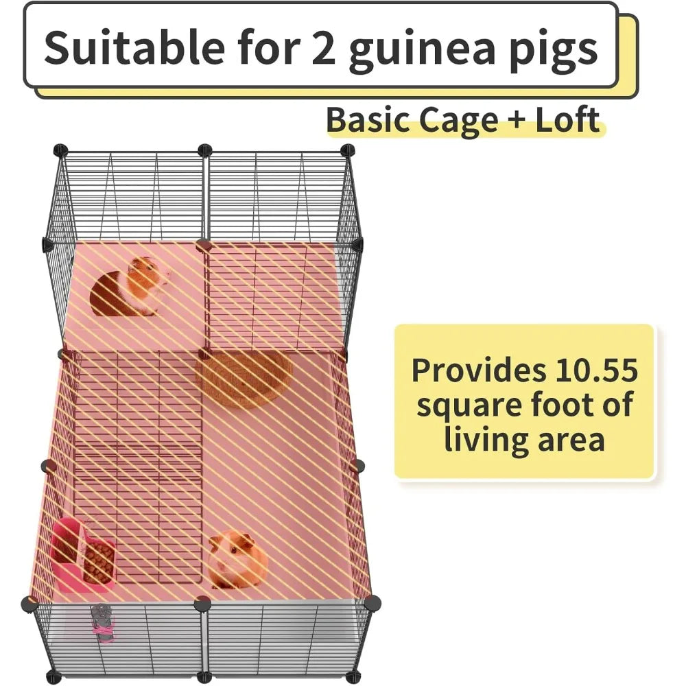 Indoor Habitat with Waterproof Plastic Bottom