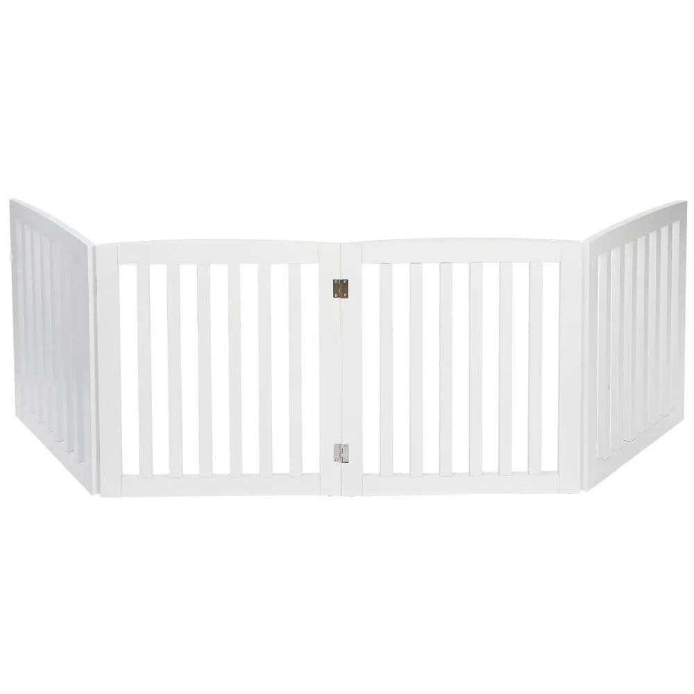 Sturdy Freestanding Foldable 4 Panel Gate