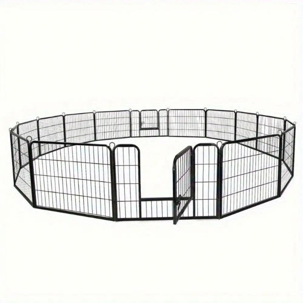 16 Panel Heavy Duty Metal Exercise Playpen