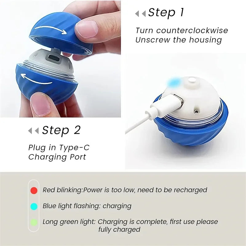 Electronic Interactive Smart Ball Dog Toy