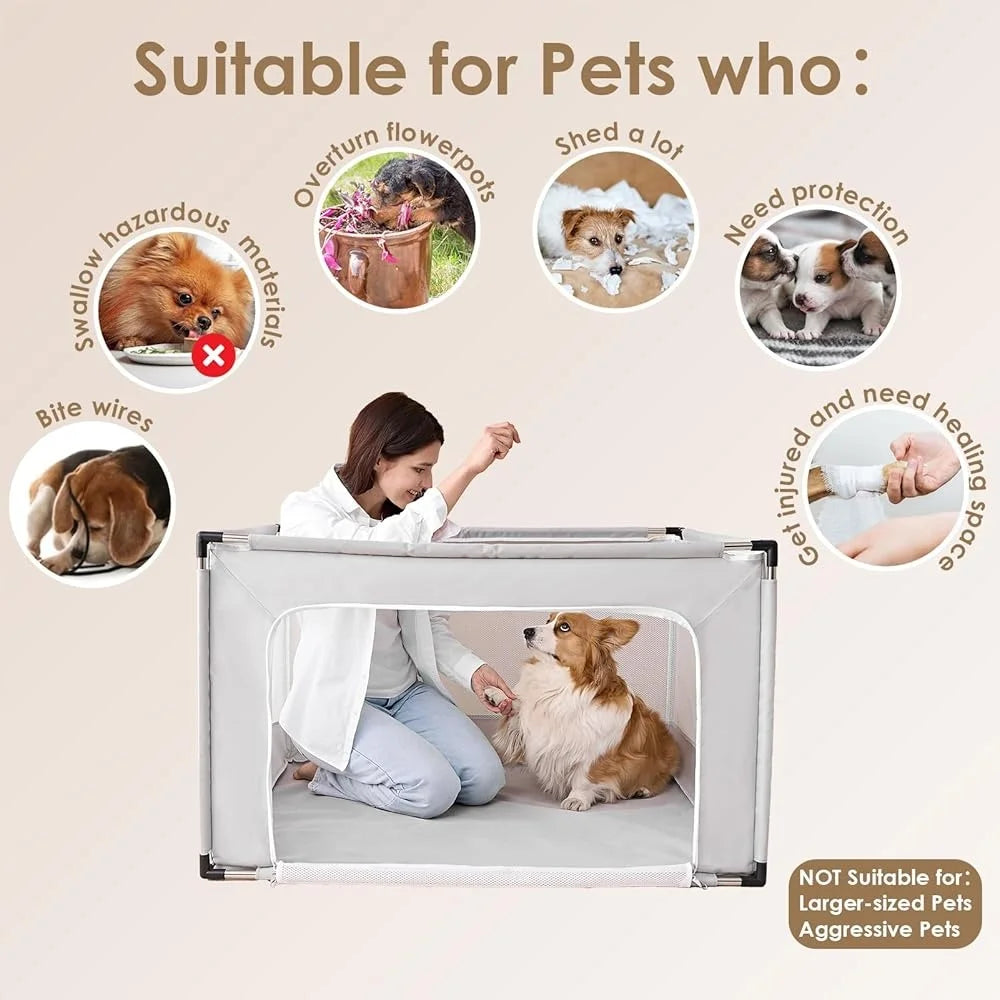 Puppy Playpen Pet Fence Heavy-Duty