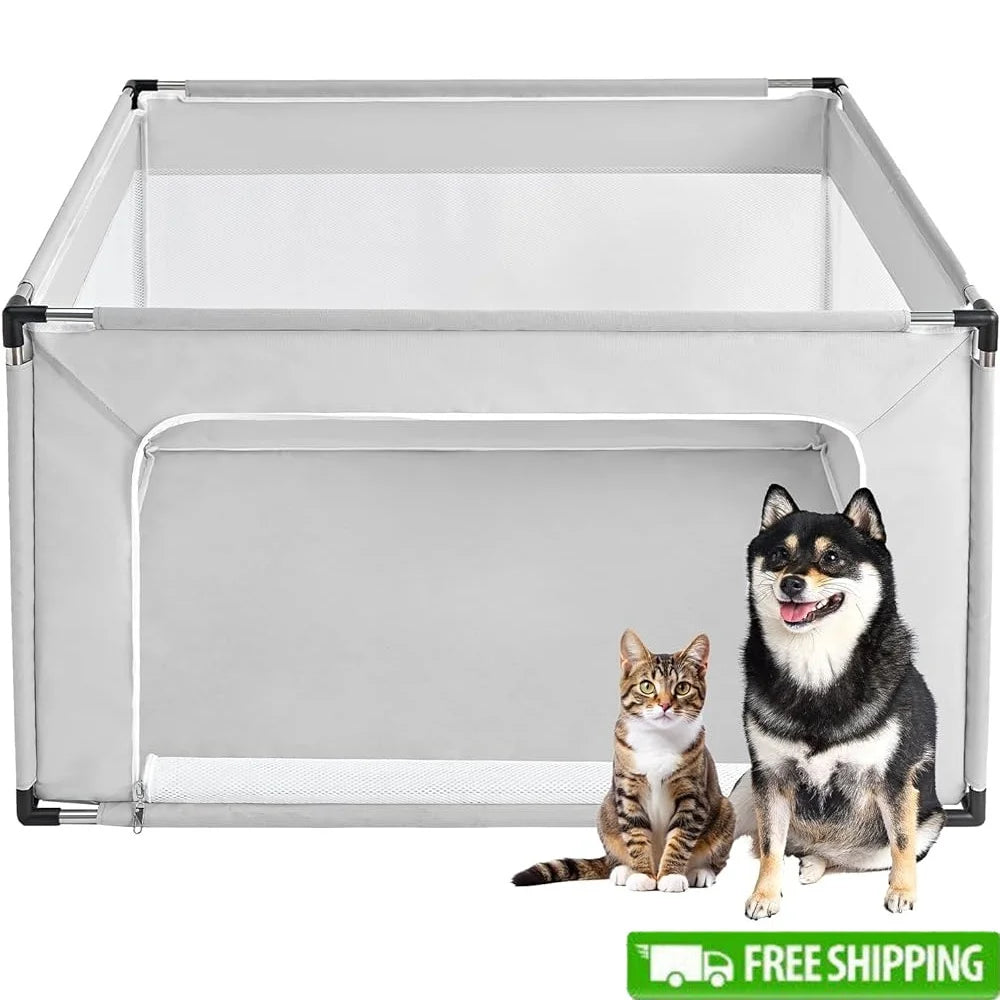 Puppy Playpen Pet Fence Heavy-Duty