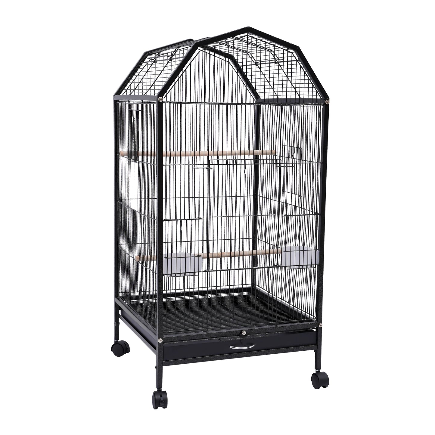 Large Play Bird Cage on 4 wheels