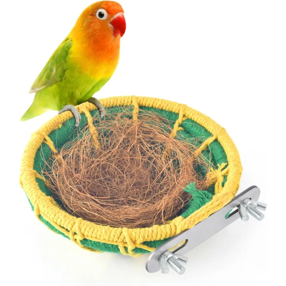Breeding Nest Bed with Natural Coconut Fiber Bedding