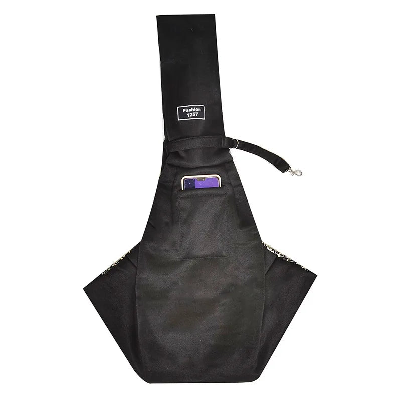 Crossbody breathable dog folding pet bag