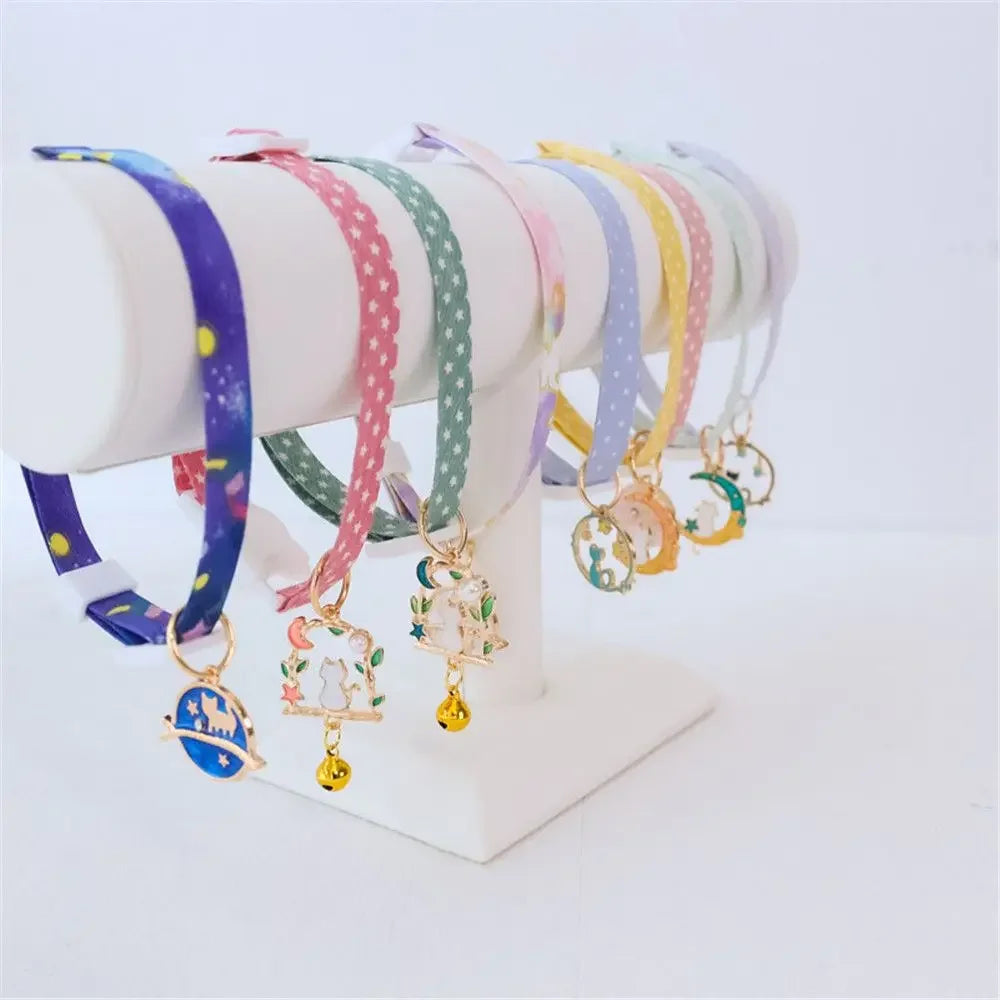 1PC Cute Kitten And Puppy Necklace Breakaway Collar