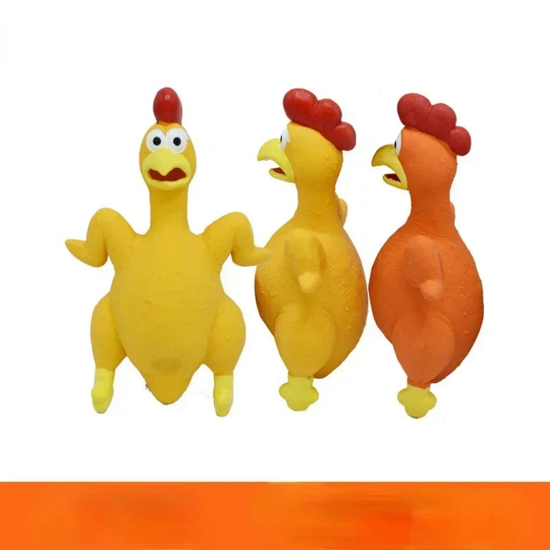 Screaming Chicken Squeeze Sound Toy
