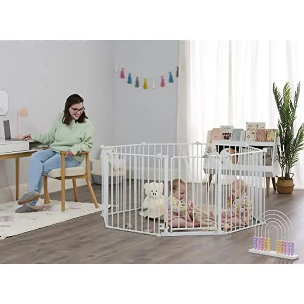 Pet Gate 2-In-1 Play Yard Kit