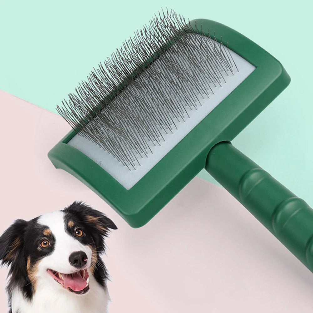 New Extra Long Pin Wire Slicker Brush