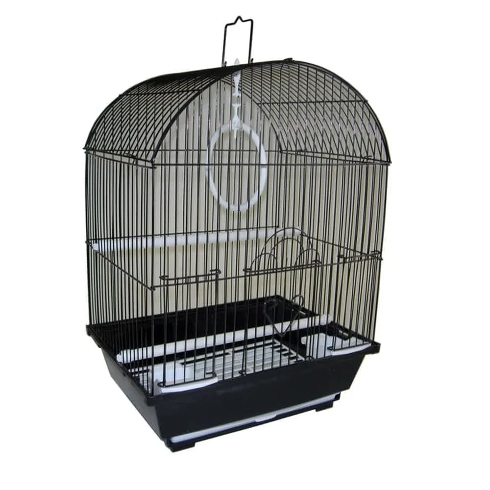 Small Parakeet Cage with Round Top