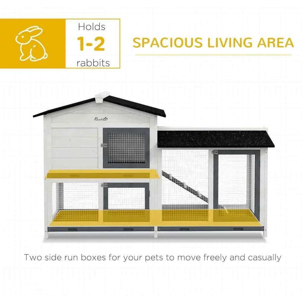 62" Small Animal Enclosure with Run Area