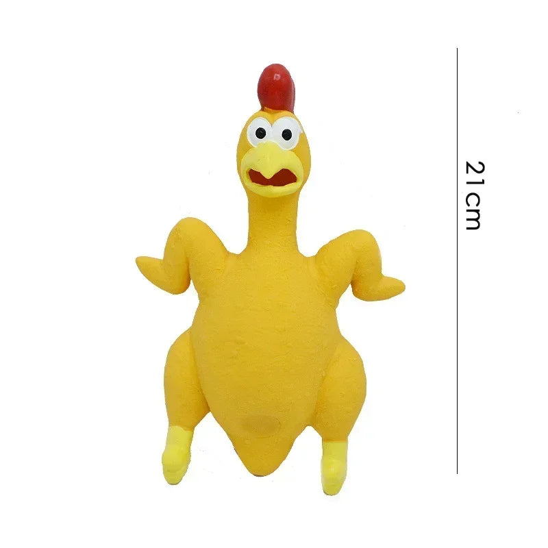 Screaming Chicken Squeeze Sound Toy