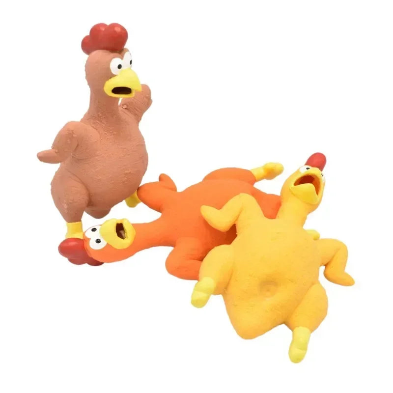Screaming Chicken Squeeze Sound Toy