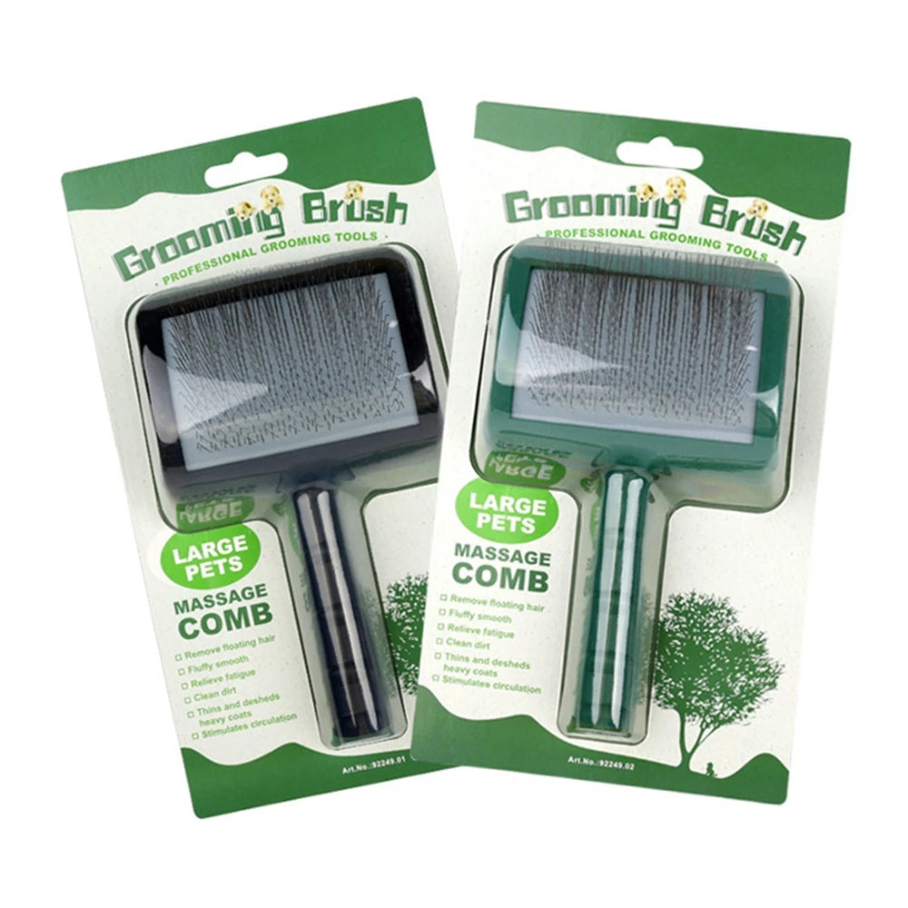 New Extra Long Pin Wire Slicker Brush