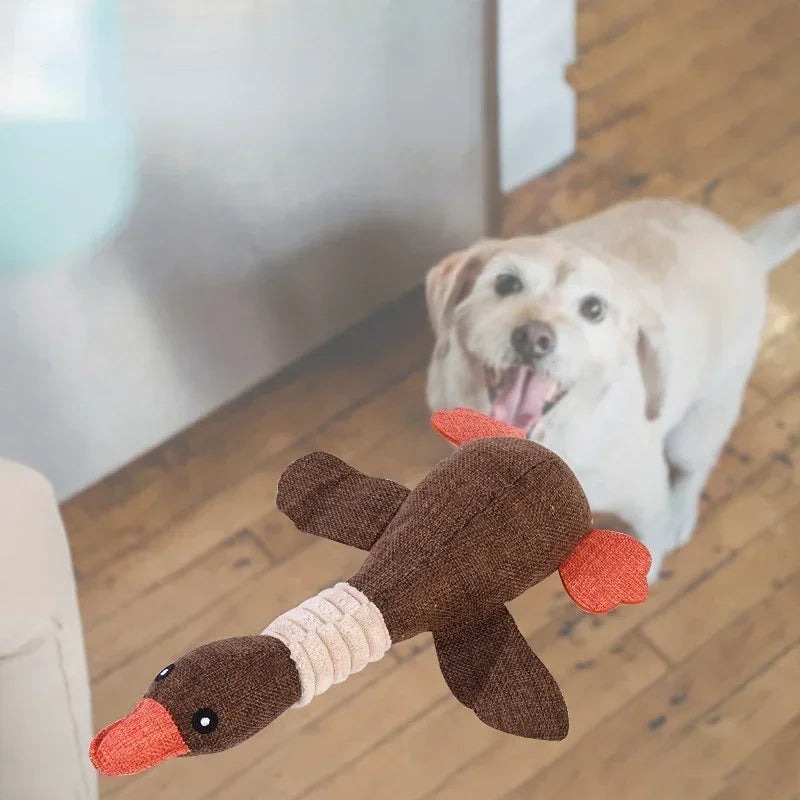 Pet Mallard Duck Squeaky Dog Toy