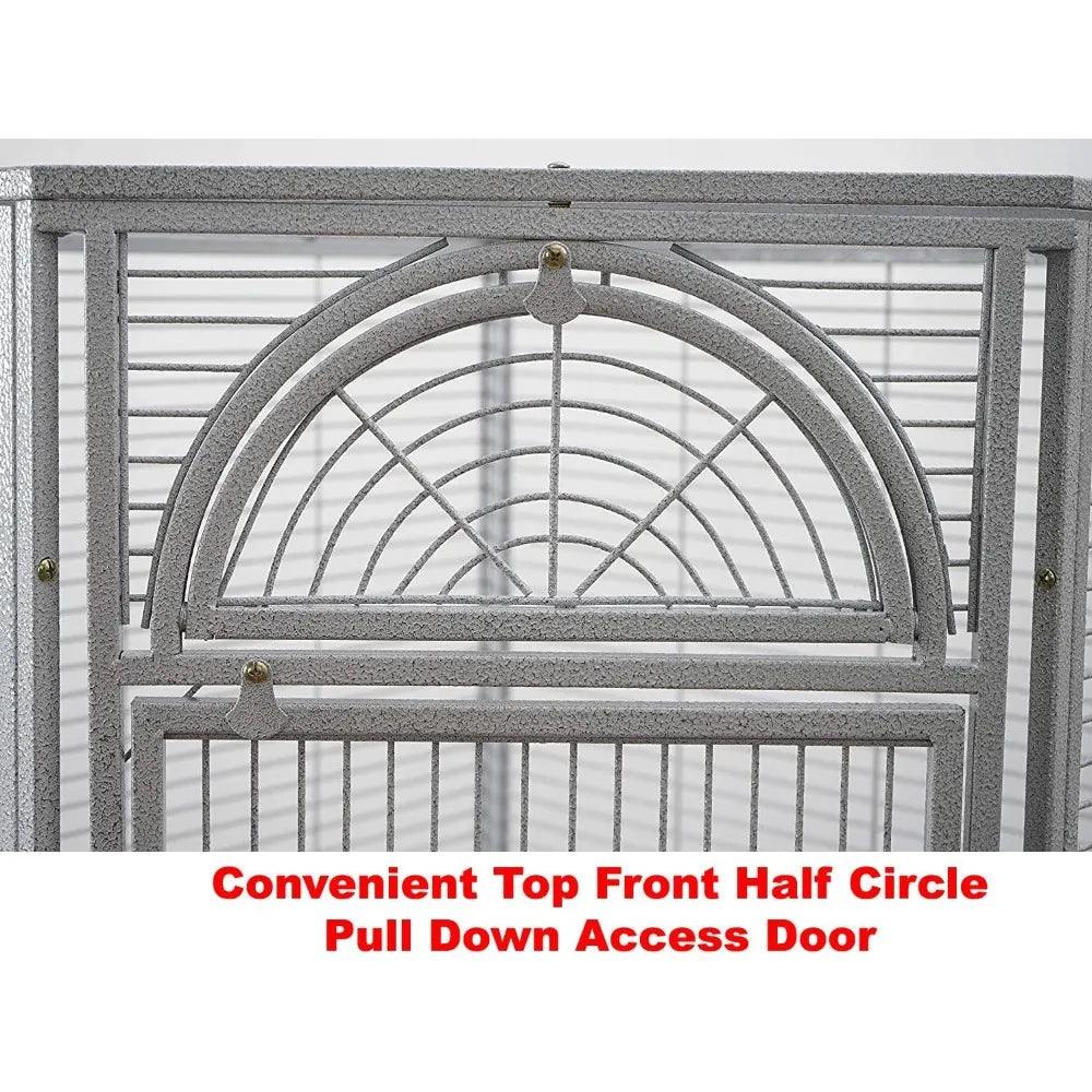 64" Extra Large Corner Flight Bird Cage
