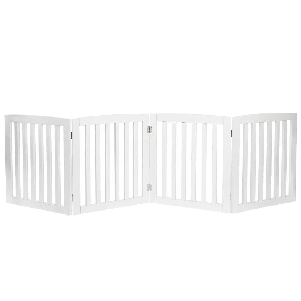 Sturdy Freestanding Foldable 4 Panel Gate
