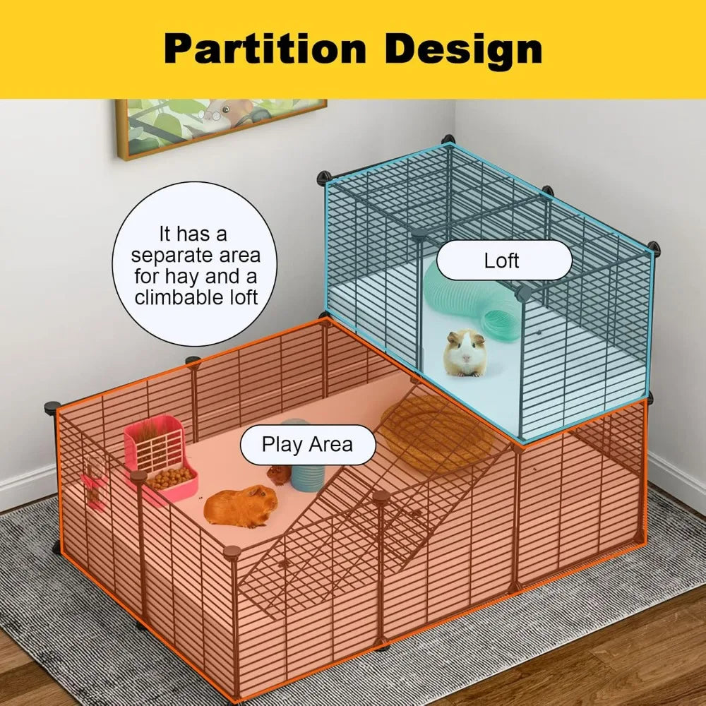 Indoor Habitat with Waterproof Plastic Bottom