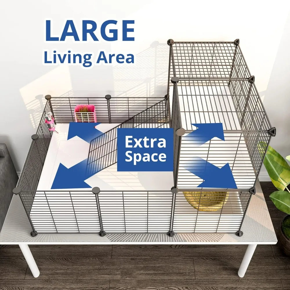 Indoor Habitat with Waterproof Plastic Bottom