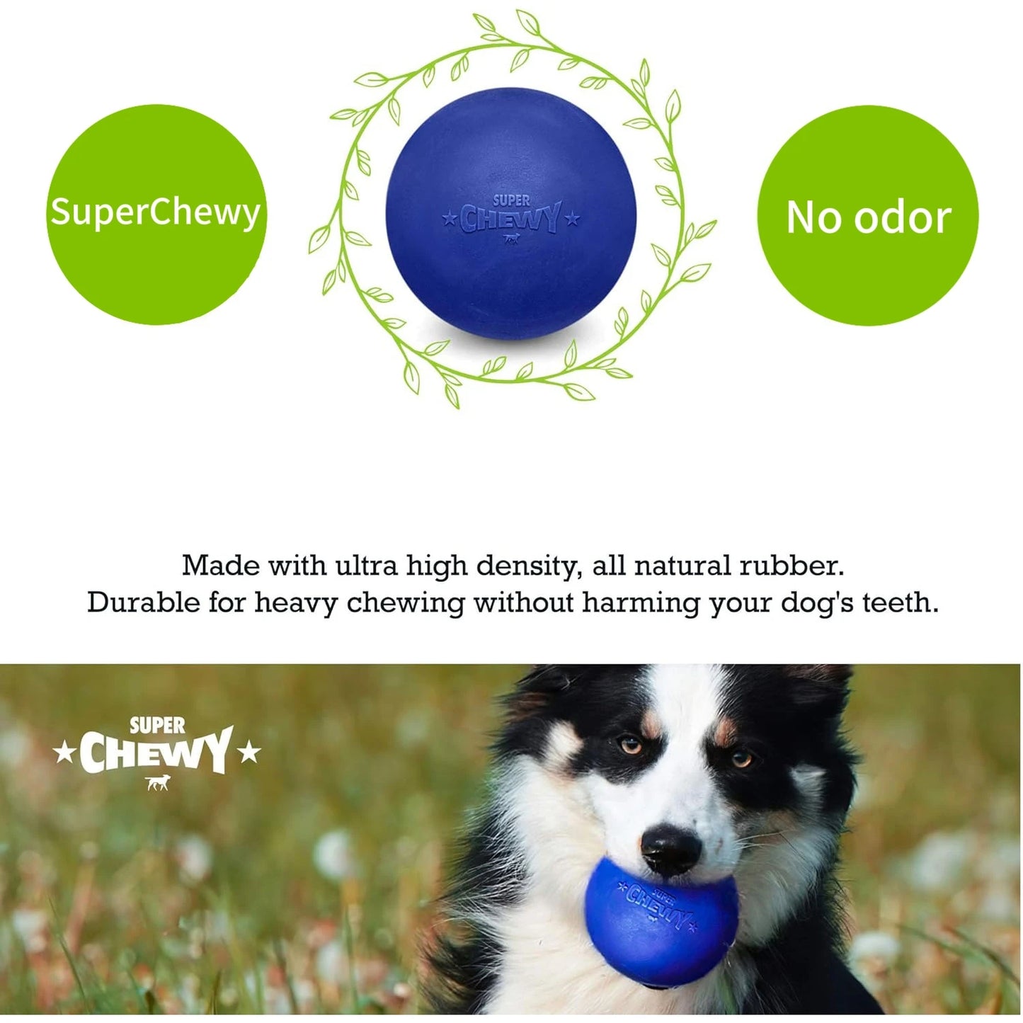 Super Chewy Tough Dog Ball
