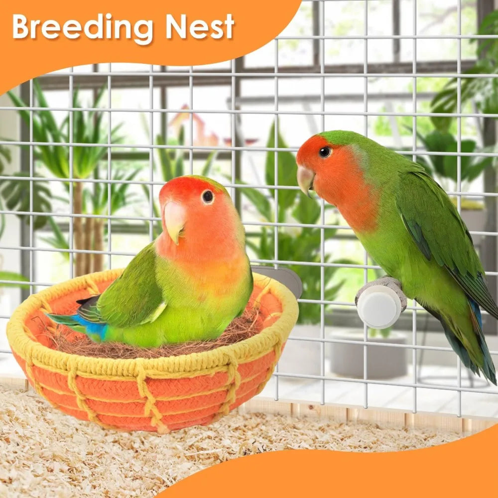 Breeding Nest Bed with Natural Coconut Fiber Bedding
