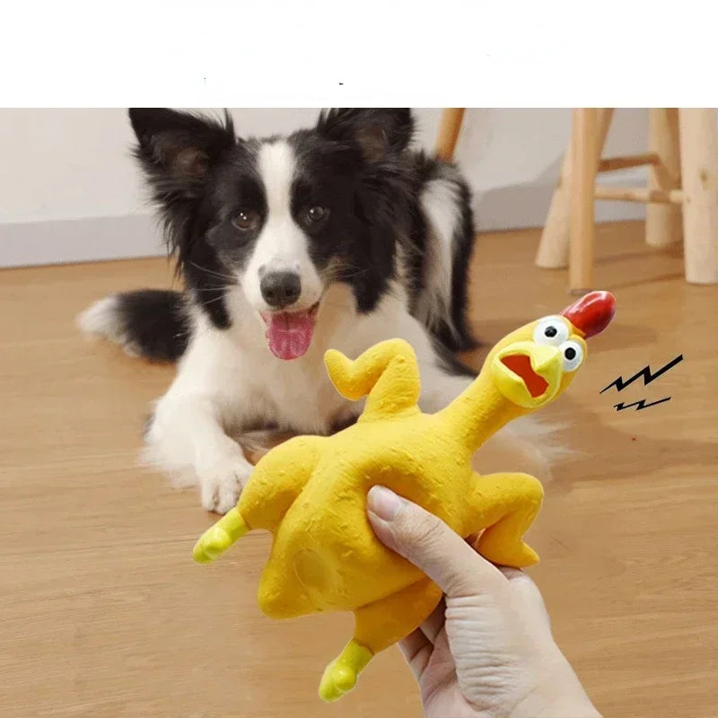 Screaming Chicken Squeeze Sound Toy