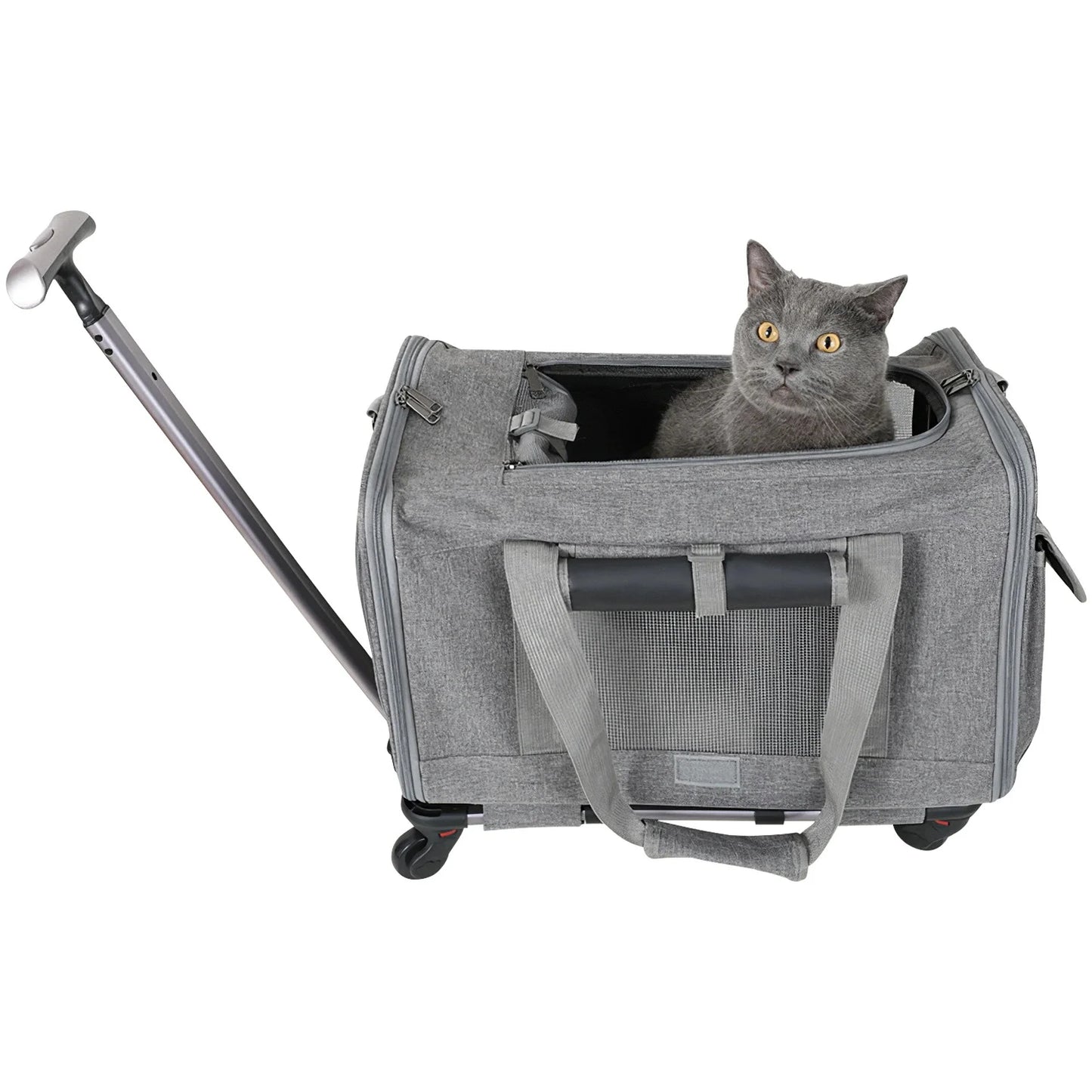 Pet Carrier with Wheels Airline Approved