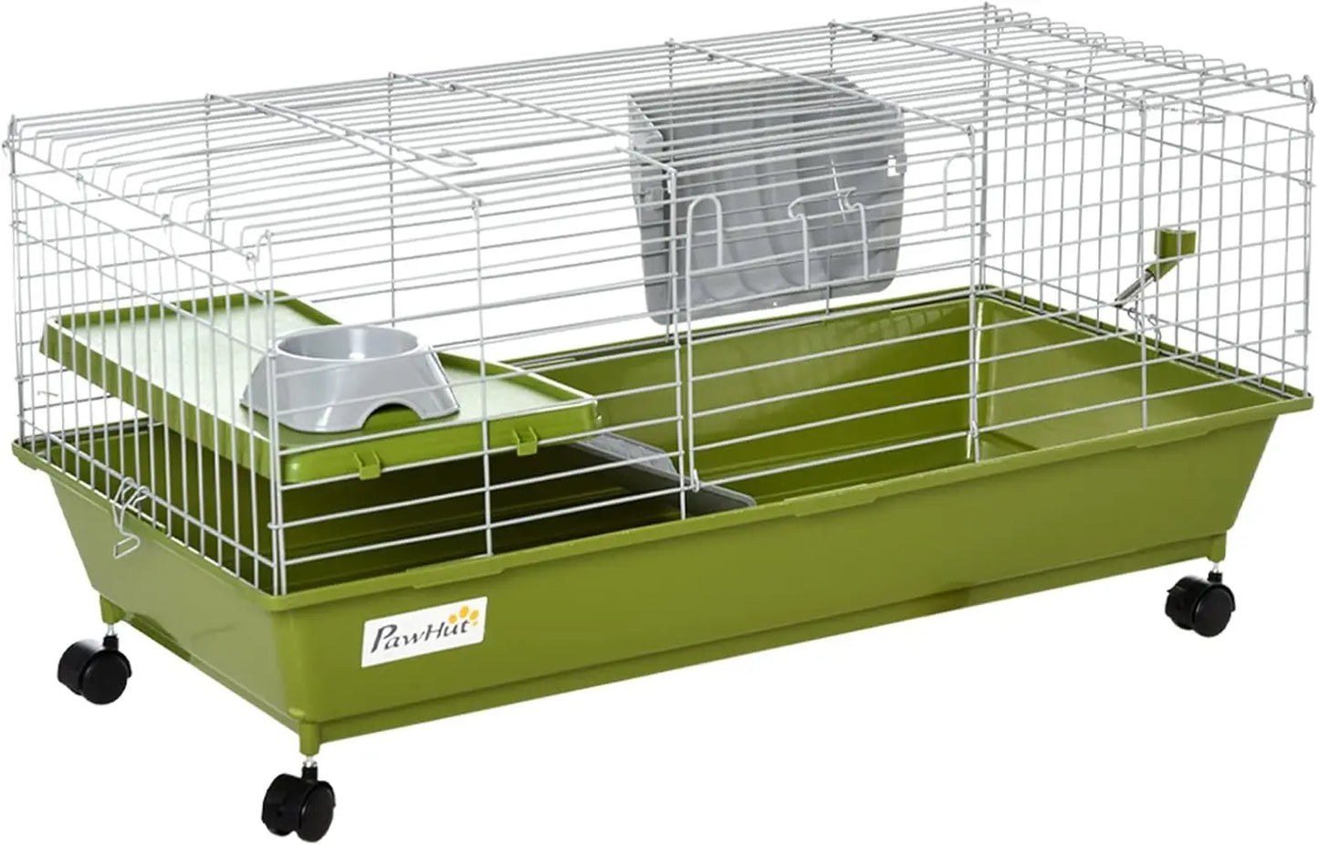35" L Small Animal Cage, Rolling