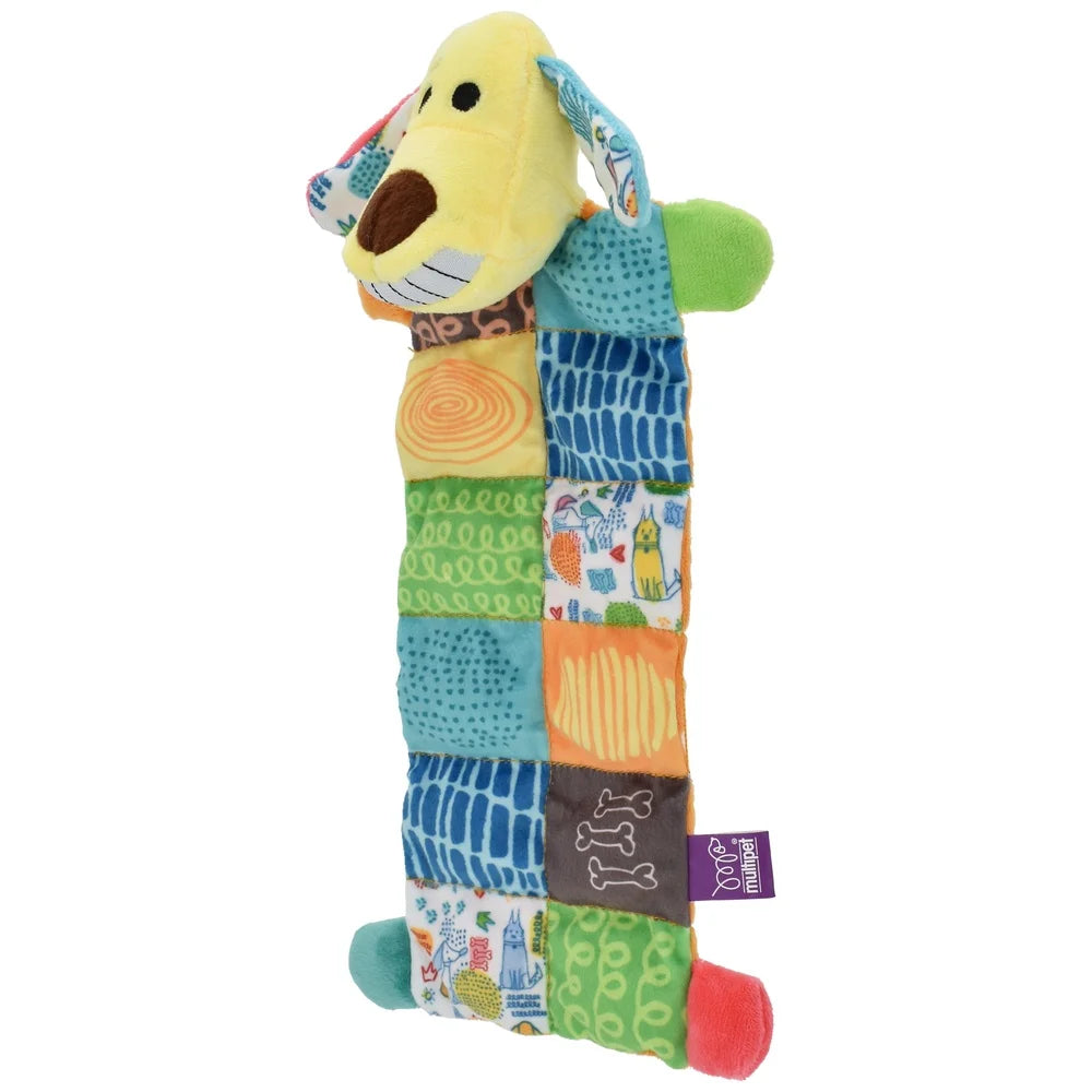 Plush Dog Toy Smiling Loofa Mat 12"