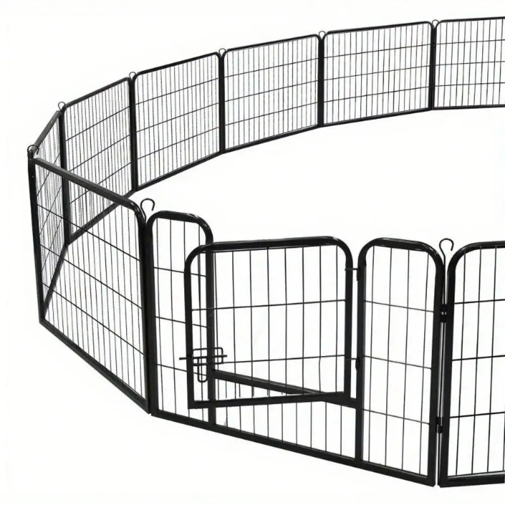 16 Panel Heavy Duty Metal Exercise Playpen