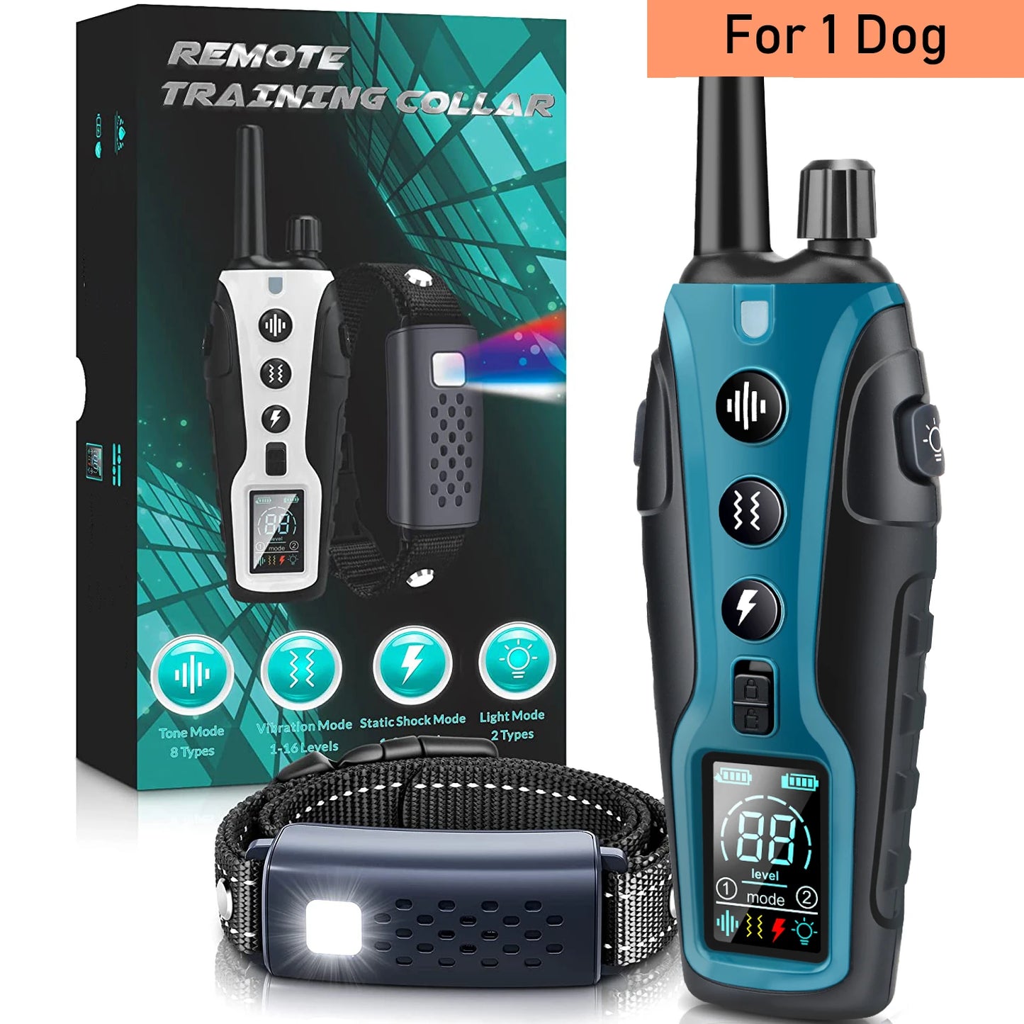 Dog Training Collar -3300ft Range, Rechargeable