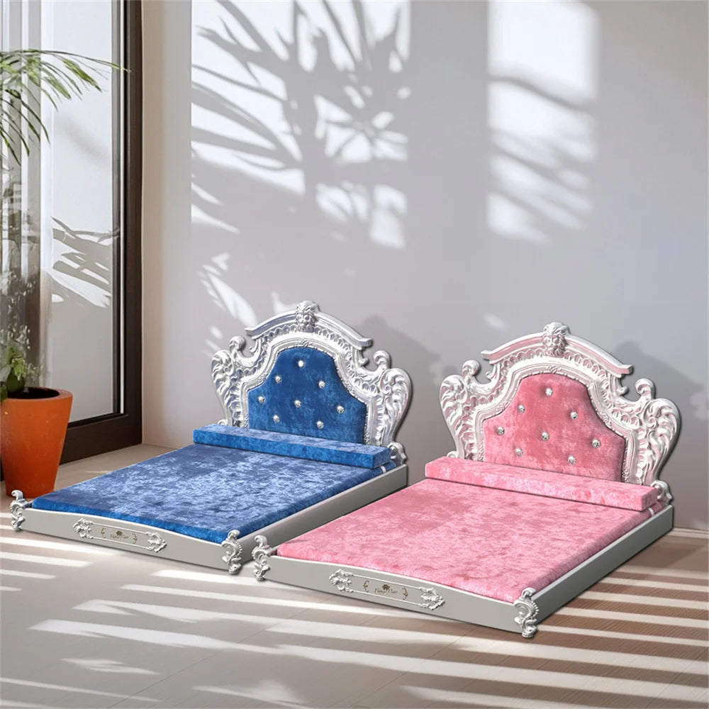 Stunning Large Dog Bed with Headboard
