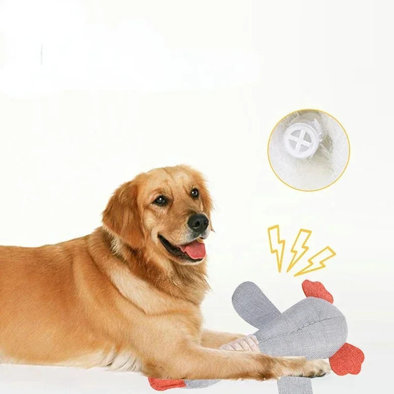 Pet Mallard Duck Squeaky Dog Toy